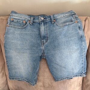 Levi's Light Blue Jean Shorts for Men